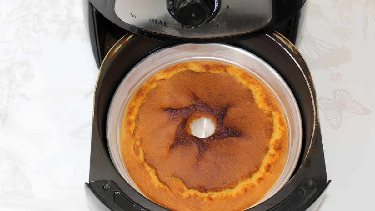 Bolo de Cenoura na Air Fryer O Segredo do Bolo Fofinho e Rápido