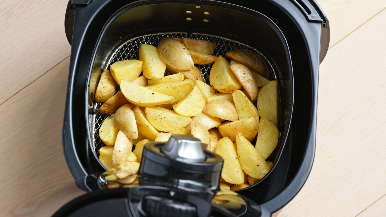 Batata Rústica na Air Fryer Crocante por Fora e Macia por Dentro