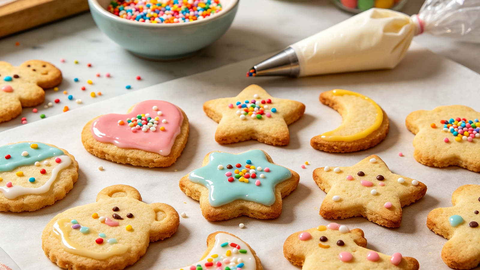 Biscoito Decorado para Crianças: Receita Fácil e Divertida para Fazer em Casa