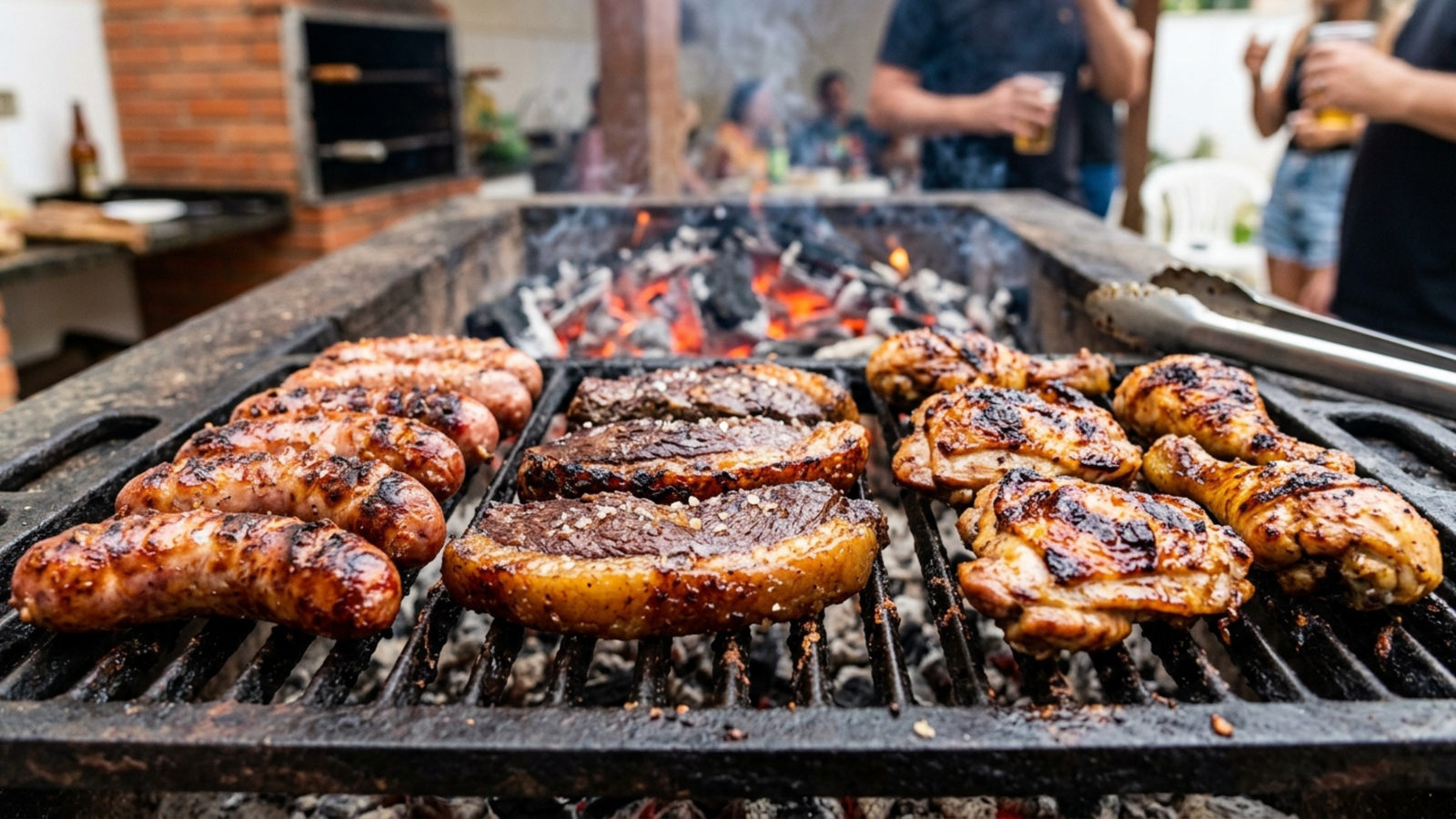 Churrasco na Brasa O Segredo para Deixar a Carne Suculenta e Saborosa