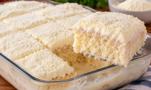 Bolo Gelado de Leite Ninho
