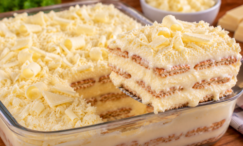 Pavê de Chocolate Branco
