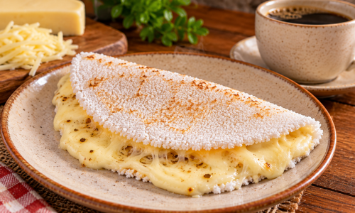 Beiju de Tapioca Receita Fácil na Frigideira que Fica Pronta em Poucos Minutos