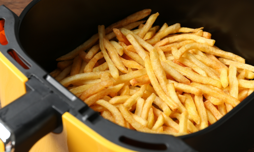 Batata frita na air fryer usando 5 segredos e ela ficou super crocante de verdade