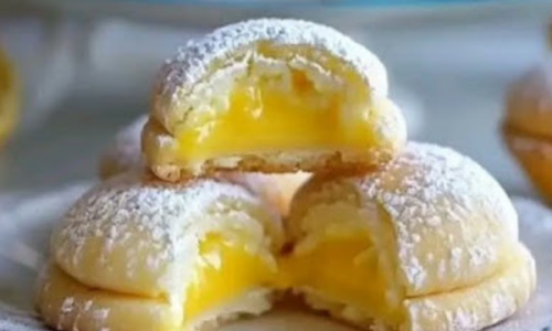 Biscoitos de Limão com Recheio de Creme