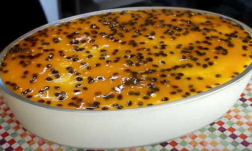 Mousse de maracujá