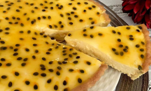 Pudim Gelado de Maracujá