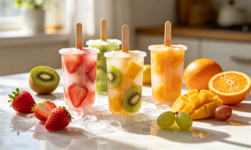 Picolé de Frutas Caseiro Refrescante, Fácil e Perfeito para os Dias Quentes